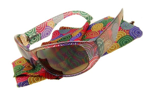 Sonnenbrille mit Leseteil 1,5 - Joy Hypno Red