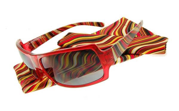 Sonnenbrille mit Leseteil 1,5 - Joy Wave Red